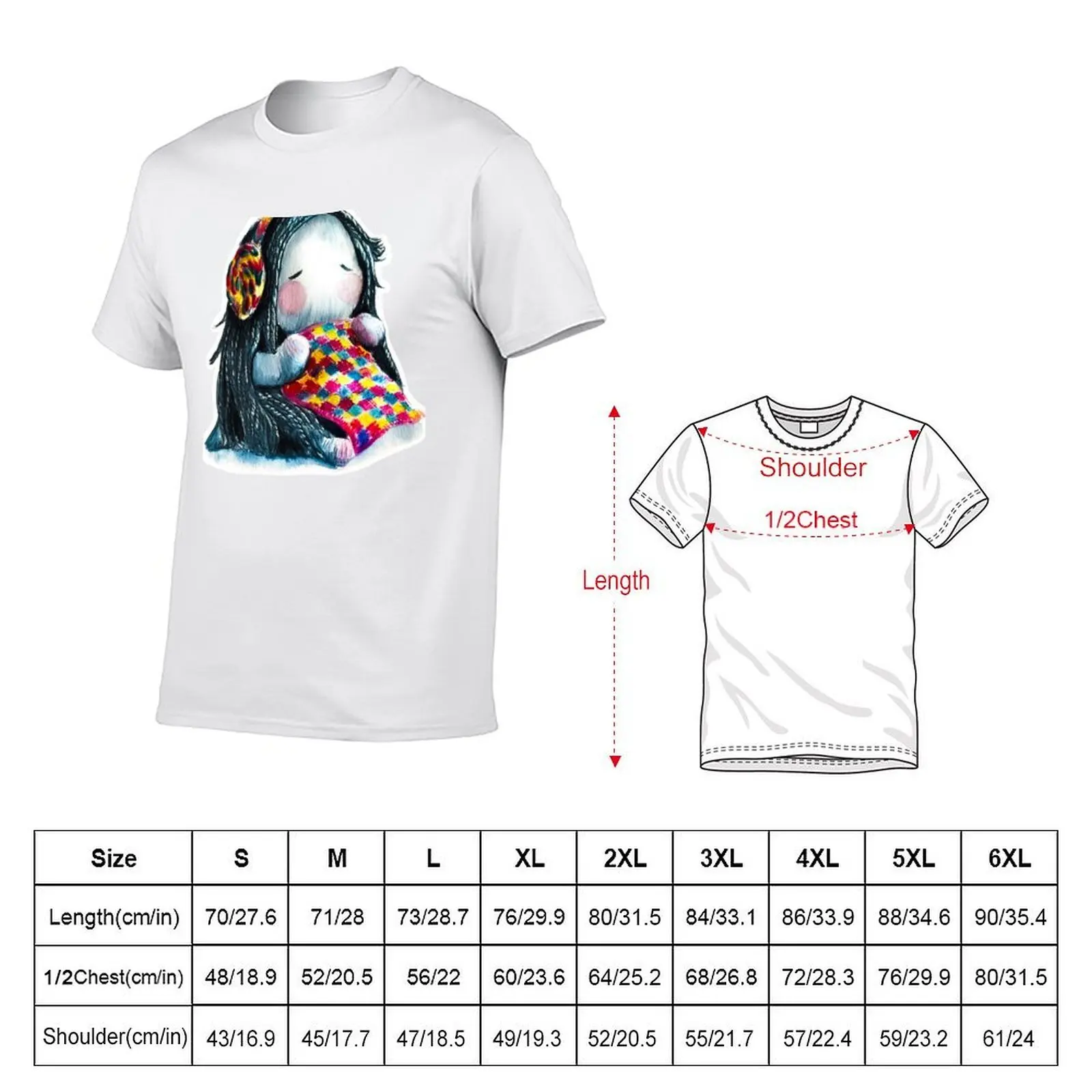 S-Knot Illustration - Colorful Yarn Creature with Headphones, Perfect for Yarn Enthusiasts and Whimsy Lovers T-Shirt