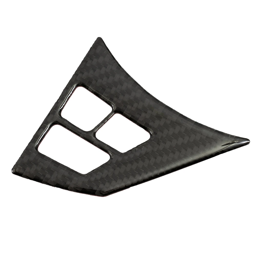 Sticker Steering Wheel Trim Cover Black Decals Decoration Cover Interior Styling Trim Sticker 1SET High Quality