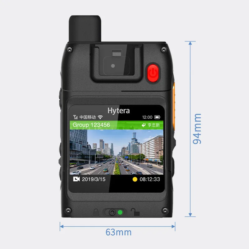 Hytera New Intelligent 4G Audio & Video Recorder 16 Million Pixel High Definition Recorder 64G Long Standby