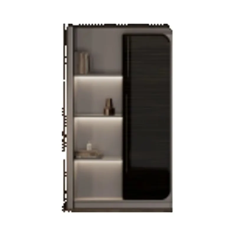 Modern high-grade wooden bookcase bookshelf foldable office furniture storage file cabinet
