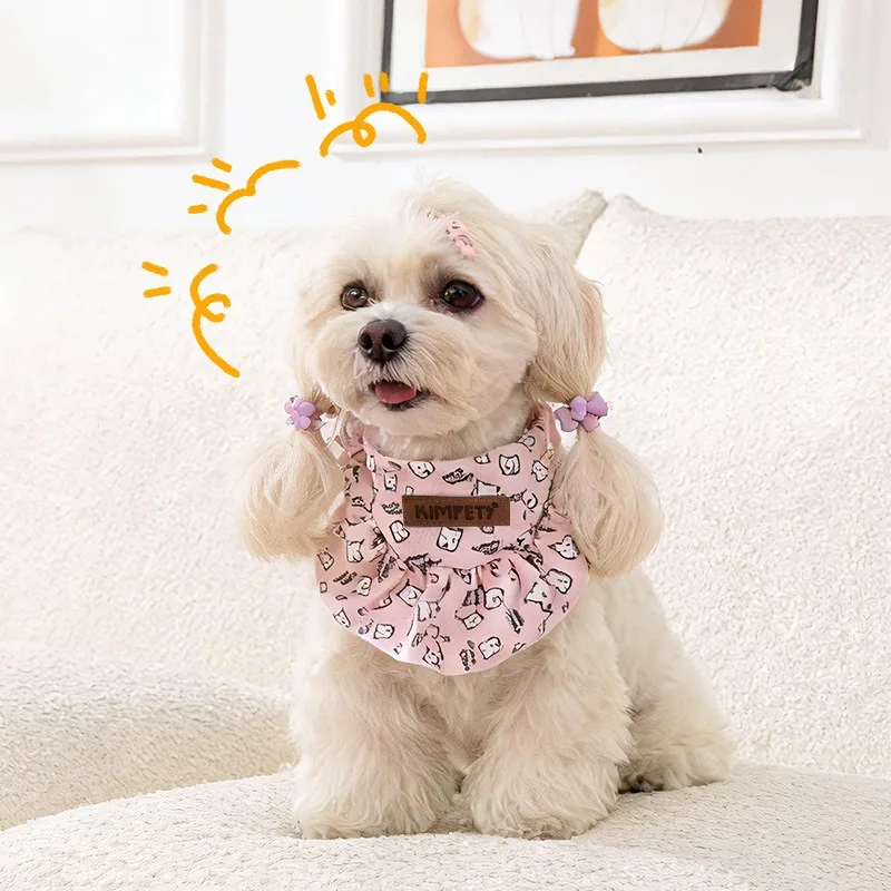 

10pcs Pet Dog Saliva Towel Cat Bib Bow Tie Plaid Pattern Cute Decoration Small Medium-Sized Anti-Saliva Pocket Japan Korea Style