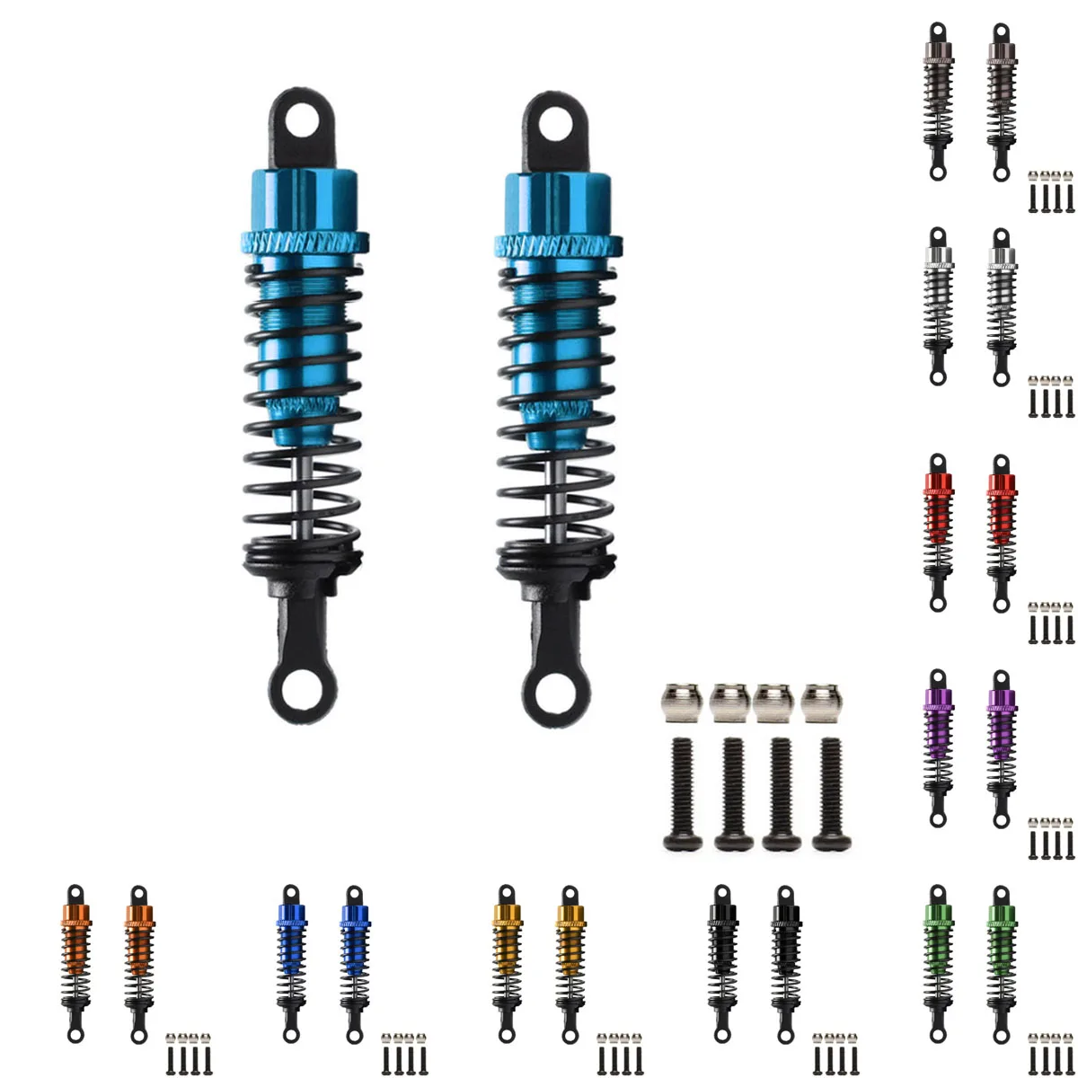 Ammortizzatore 2 pezzi 70 mm # 23602 per modello RC Himoto 1/18 E18XBL Buggy elettrico Spino