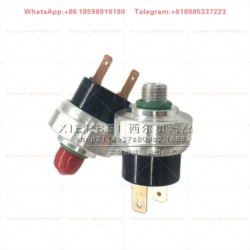 Auto Air Conditioning R134a High Low Pressure Valve Switch Sensor Universal Modification Parts
