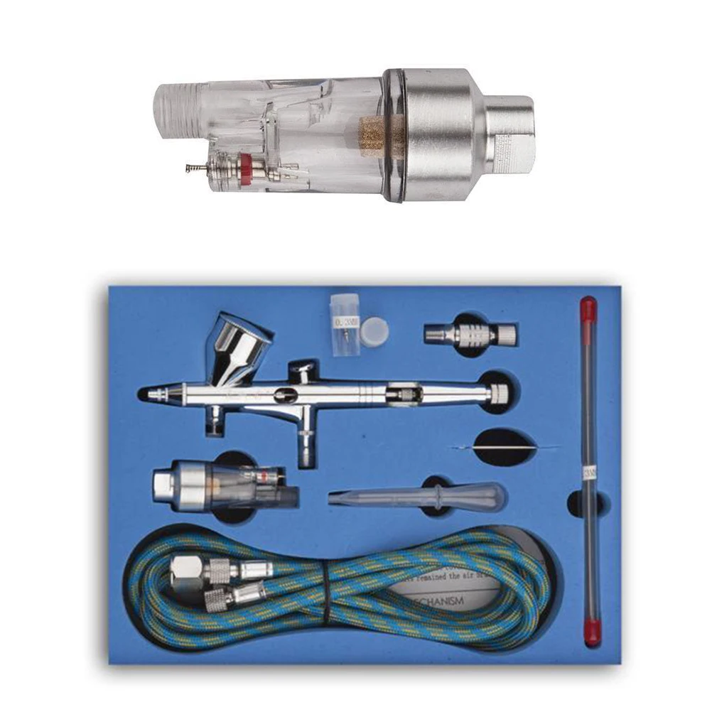 

180 K Airbrush Set Nail Compressor Cake for Nails Kit Mini 180k Spray