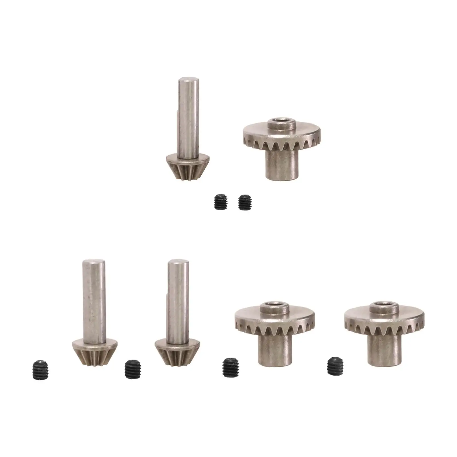 Set ingranaggi a ponte in metallo Ingranaggio albero motore Comodi accessori di ricambio Parti di automobili RC per 1/12 MN78 MN168 MN98V2 MN99sv2 MN82