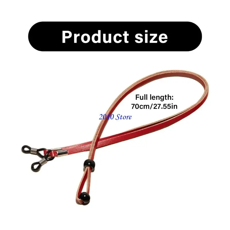 F3MF النظارات الحبل حزام لافتة للنظر سلسلة النظارة نظارات القراءة الحبل للنساء أنيقة بو سلسلة النظارات #6