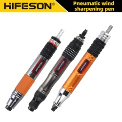 HIFESON Air Die Grinder Pneumatic Mini Sharpening Pen Air Mini Grinding Pen Precision Detail Polishing  with EU cionnector