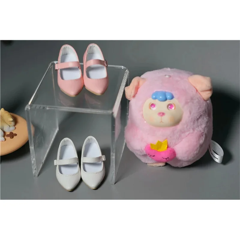 

1/4 bjd doll shoes pointy single-button high heels bjd doll accessories