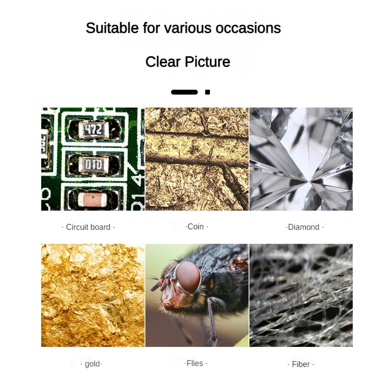 Microscopio trinocular estéreo industrial con zoom continuo para soldadura de reparación de teléfonos