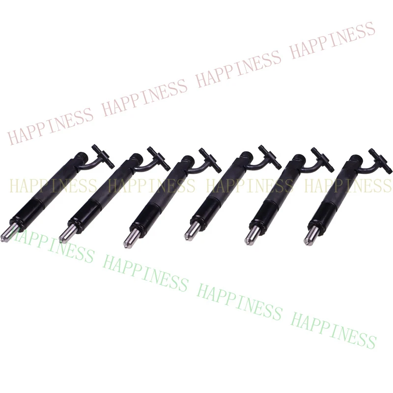 RM+   6PK For Navistar DTA466 DT466 Engines Fuel Injectors 1806407C91 780332 735350C91