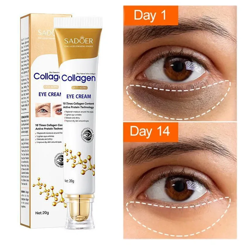 Fast Instant Eye Bag Removal Cream Collagen Removal Wrinkles Firming Skin Fade Fine Lines Brighten Dark Circle Remove Eye Care - view 4