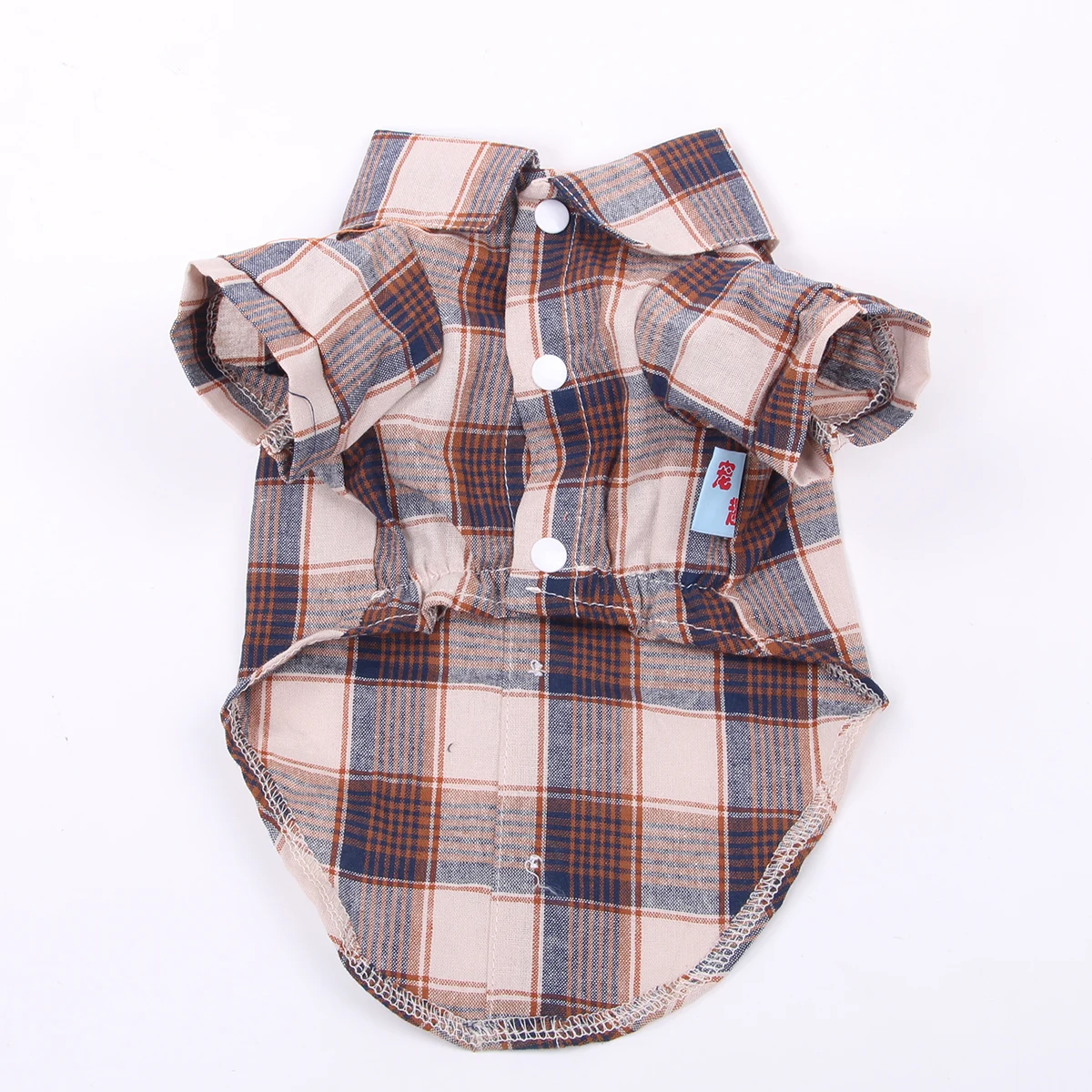 Camicia per cani di piccola taglia abito Plaid Design Pet Puppy Plouse abbigliamento primavera/estate abbigliamento