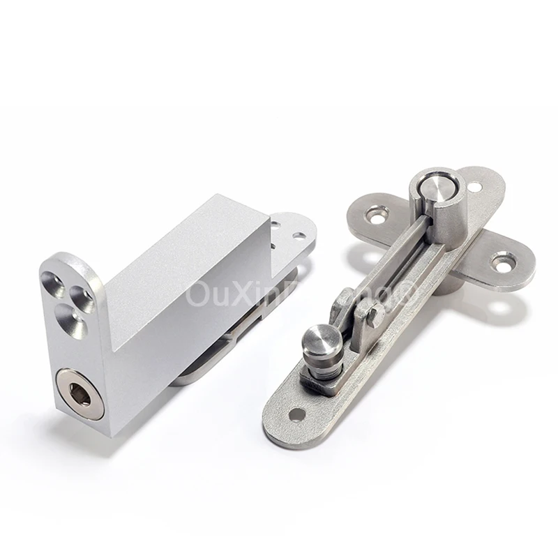 

10PCS Heavy Duty Stainless Steel 360° Self Closing Door Pivot Hinges Hidden Hinges for Wood Doors Shaft Invisible Door FG904