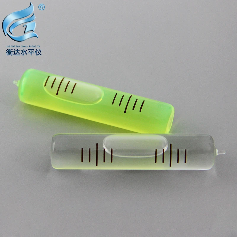 All glass tube spirit level level bubble high precision level bubble mini small level bubble portable level bead