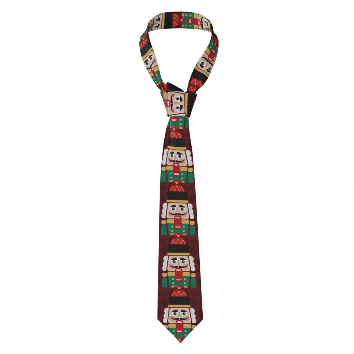 Custom Mens Nutcracker Doll Necktie Fashion Tie For Banquet