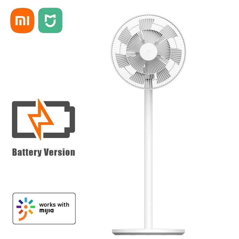 Xiaomi Mijia Ventilatore Wireless BPLDS05DM Ventilatore da pavimento circolante portatile con conversione di frequenza variabile CC Ventilatori elettrici da terra Mihom