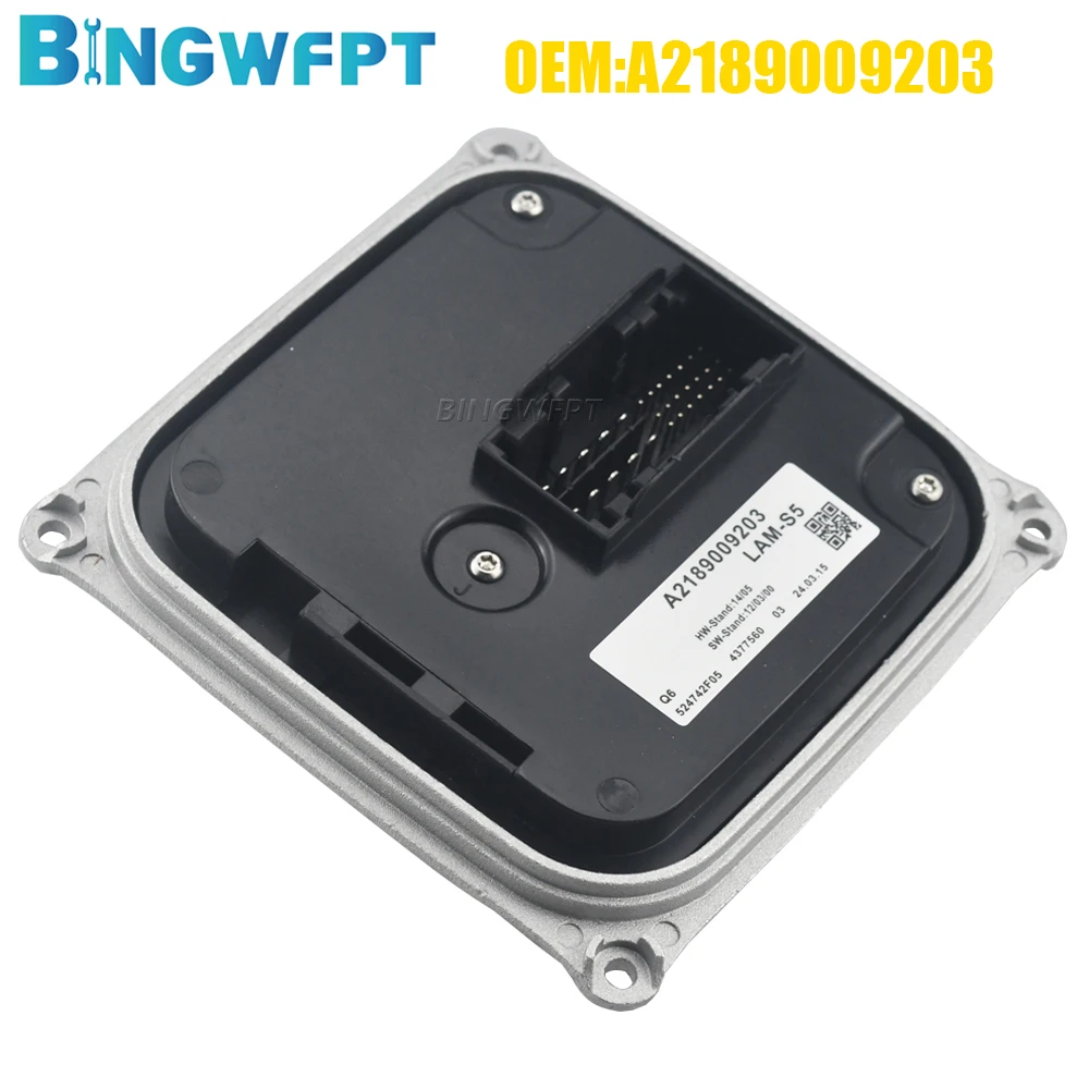 

A2189009203 2189009203 A2189009700 LED Headlight Driver Module Control Unit Computer ECU For Mercedes Benz S-Class GL W166