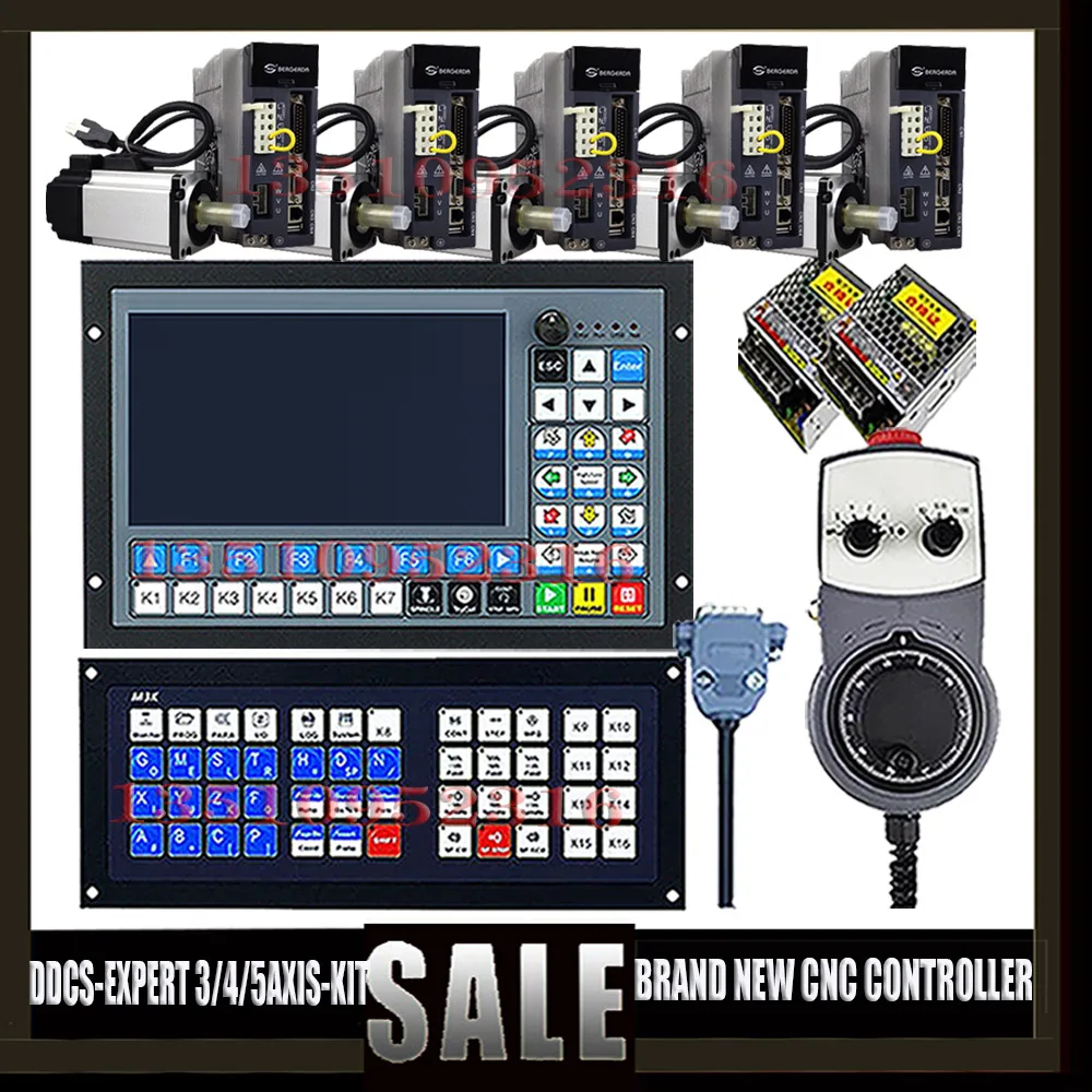 Ddcs-expert Cnc 3/4/5 Axis Kit +750w 220v Servo Motor, Which Supports Tool Magazine /Atc Stepping Drive Instead Of Ddcsv3.1