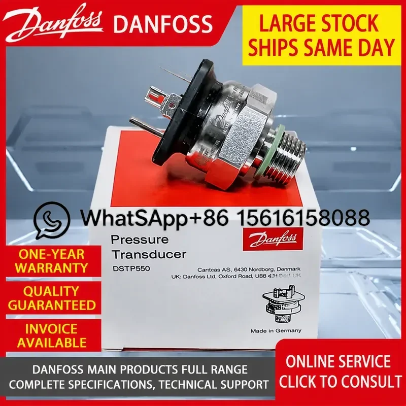 Danfoss DSTP500 Pressure Transmitter 090G2138 Compatible with090G2011 090G2049 090G2054 090G2088 090G2091 090G2400