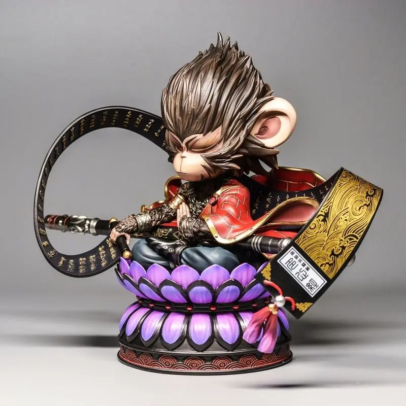 20cm Black Myth Wukong Game Peripheral Journey To The West Sun Wukong Fighting Buddha Collecting Statues Game Desktop Ornament