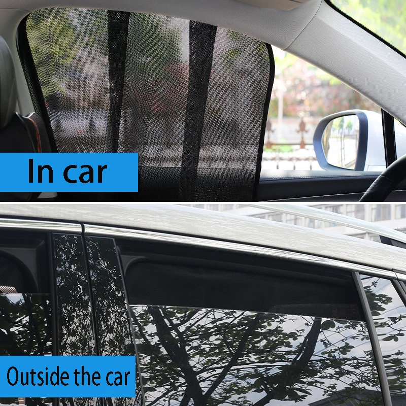 

Car magnetic sunshade，Mesh insect proof sunshade，Sunscreen endothermic Sun visor，Side sunshade