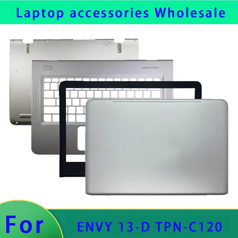 Подходит для ноутбука серии Envy 13-D TPN-C120 13-D 024tu, задняя крышка ЖК-экрана, рамка экрана, подставка для рук, нижняя петля корпуса