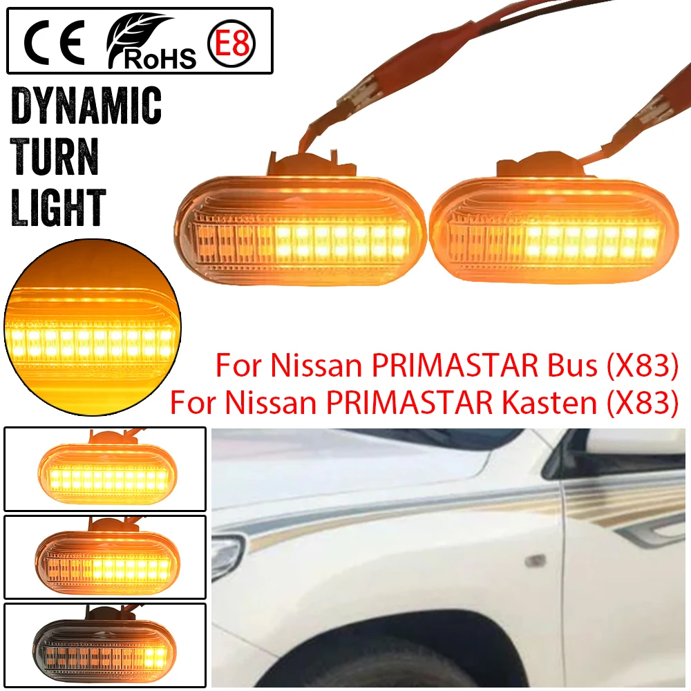 

Автомобильный динамический динамический боковой габаритный фонарь, боковой габаритный фонарь для Opel MOVANO Pritsche/Fahrgestell (U9, E9)