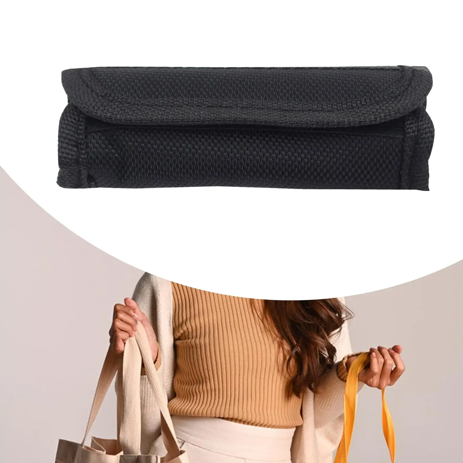 Luggage Bag Handle Wrap Soft Portable Detachable Multipurpose Easy to Install Handbag Handle Grip Protector Handle Cover Pad