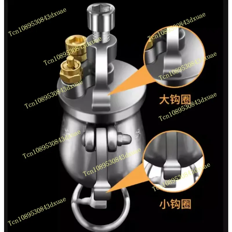 Hand Popcorn Machine Open Firing Popcorn Puffing Machine Puffed Rice Corn Machine Manual Popcorn Maker328 Ml