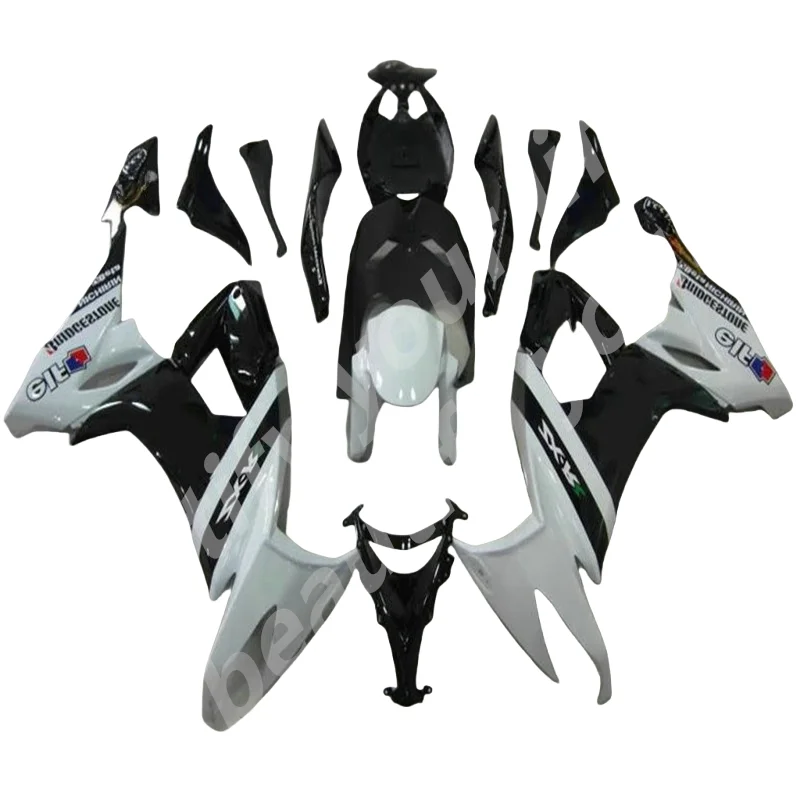 

New ABS Whole Motorcycle Fairings Kit fit for Ninja ZX-10R ZX10R zx 10r 2008 2009 2010 08 09 10 Bodywork fairing set white black