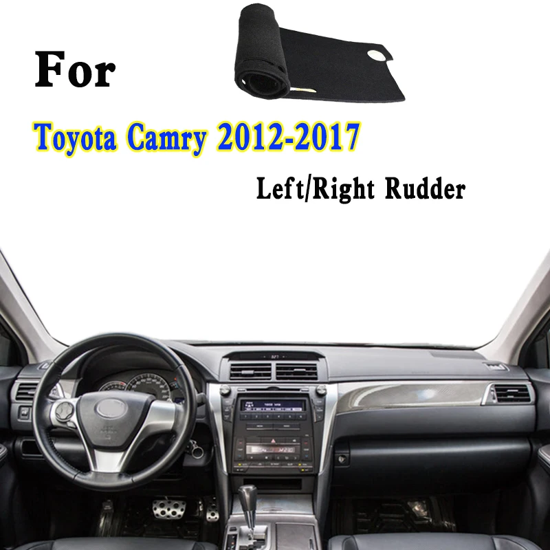 

For 2012-17 Toyota Camry XSE XV50 ACV51 ASV50 Dashmat Dashboard Cover Instrument Panel Insulation Sunscreen Protective Pad