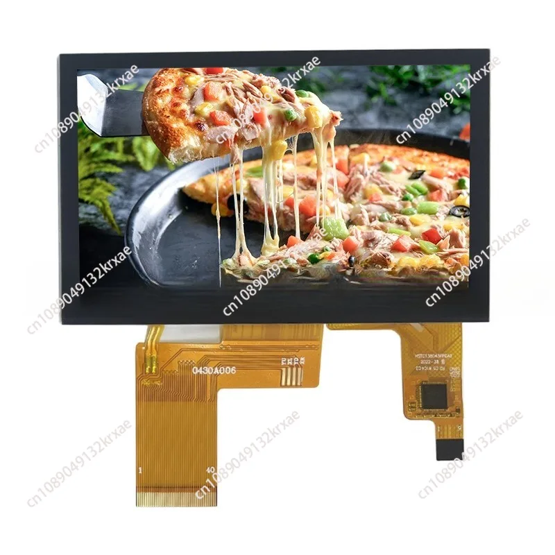 480x272 Parallel LCD Display ILI6485A Driver 4.3 Capacitive Touch Screen 40PIN