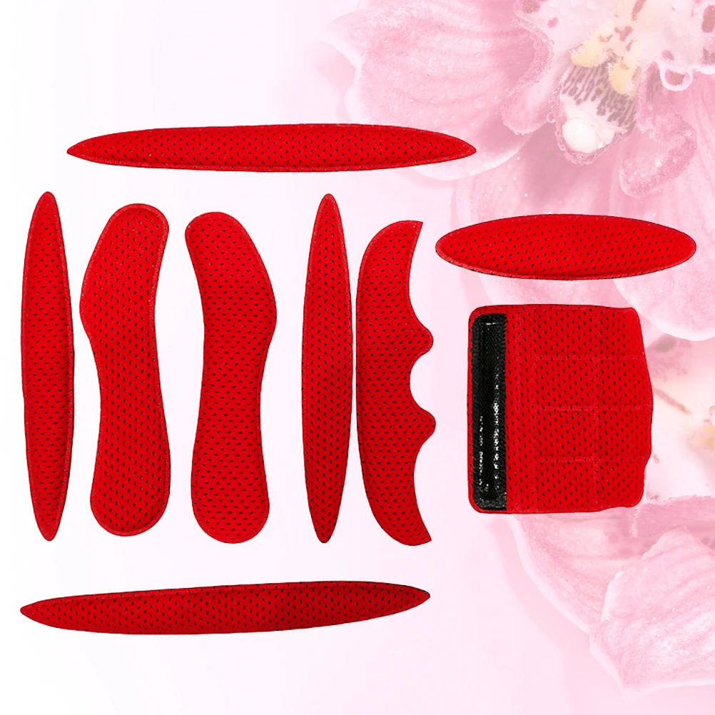 

1 Set Buffering Mat Impact Resistant Sponge Pad Cooling Liner Safe Accessory For Outdoor Cycling Riding (Red)