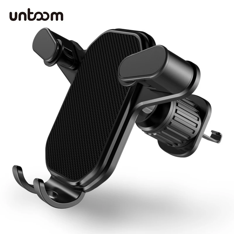 Universal Car Phone Holder Gravity Car Air Vent Mobile Phone Stand Mount Car Air Outlet Clip for iPhone Xiaomi Huawei Samsung