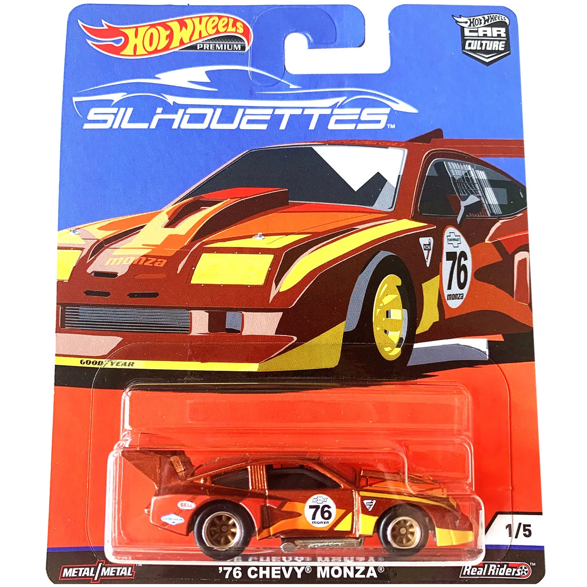 Hot Wheels silhouette 1:64 MONZA corevtte porsche 935-78 930 rwb nissan skyline Collect diecast alloy car model articles FPY8