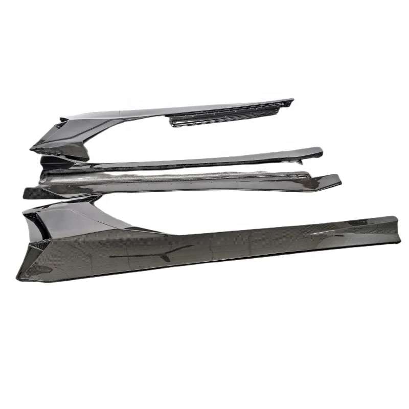 

High quality SVJ Style Carbon Fiber Side Skirt body kit for Lamborghini aventador LP700 LP720 upgrade SVJ Side Skirt