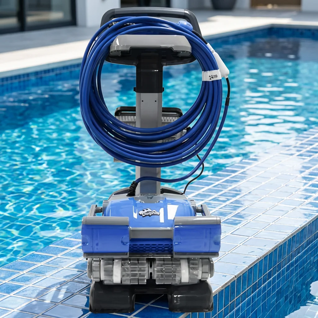 Robot Pool Vacuum Robot Clean Pool Wall Climb Cleaning Pool Accessories Piscina Swimming Robot Underwater Vacuum Cleaner
