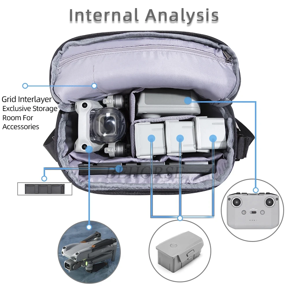 Bolsa de armazenamento para dj - Drone Carrying Case avaliação e preço
