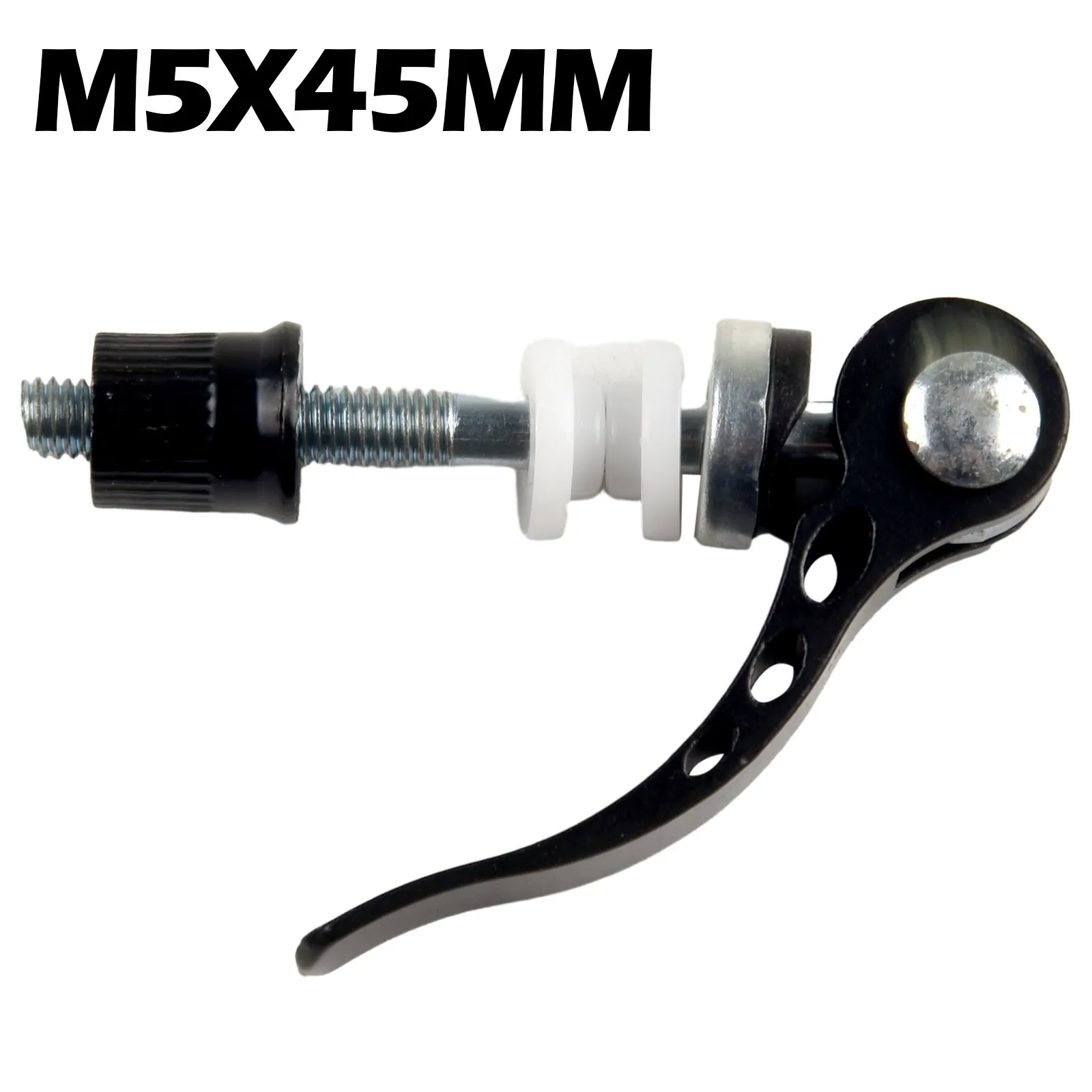 

1 шт. M6 X 45 мм велосипедный быстроразъемный зажим для подседельного штыря, болт для шампура, зажим, винт, велосипедные детали, аксессуары
