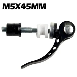 1PC M6 X 45mm Bicycle Bike Quick Release SeatPost Clamp Skewer Bolt Clip Screw Cycling Bicycle Parts Accessories