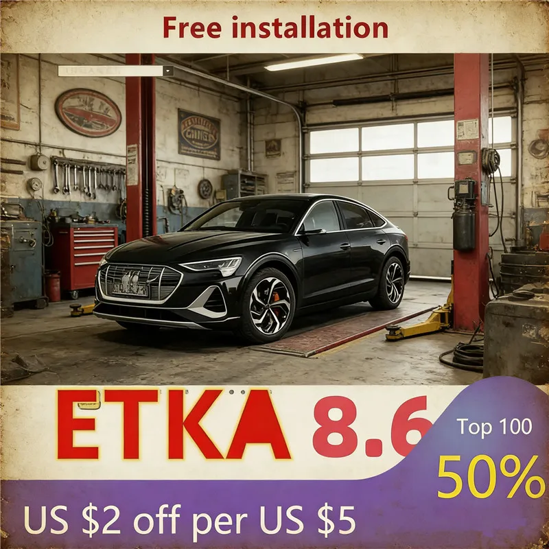 

Auto Repair Software Etka 8.6 software Group Vehicles Electronic Parts Catalogue for A-udi for V-W SE/AT+SKO/DA ETKA