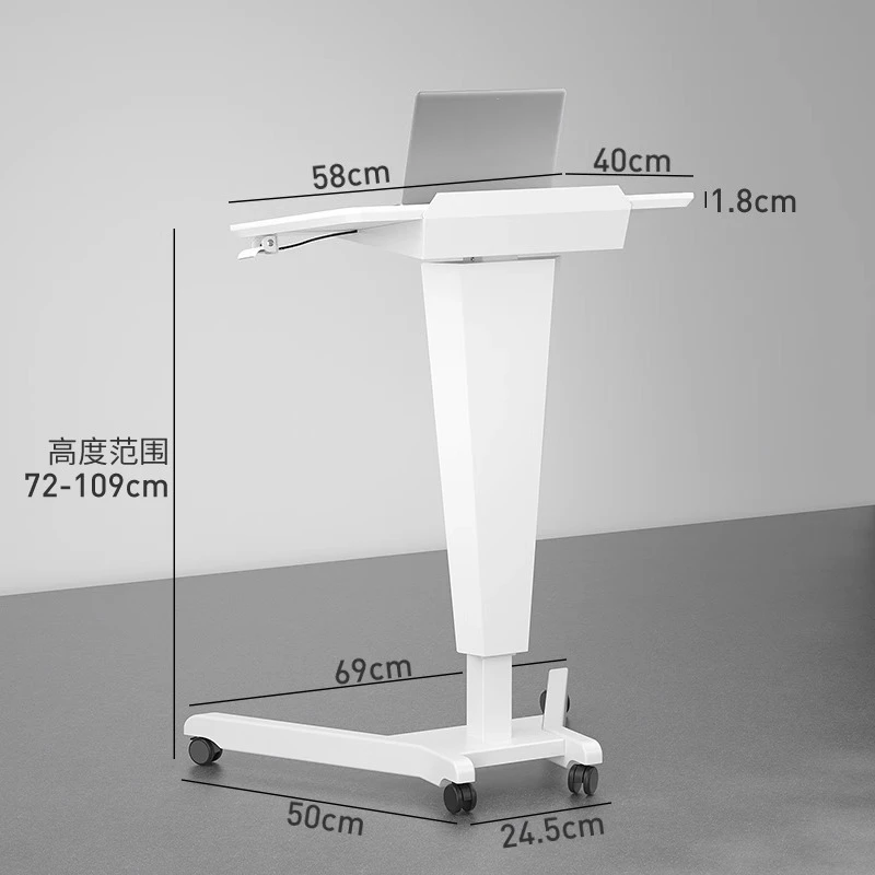 Factory Direct 2026 Podium Podium Training Conference Room Small Podium Modern Simple Movable Lifting