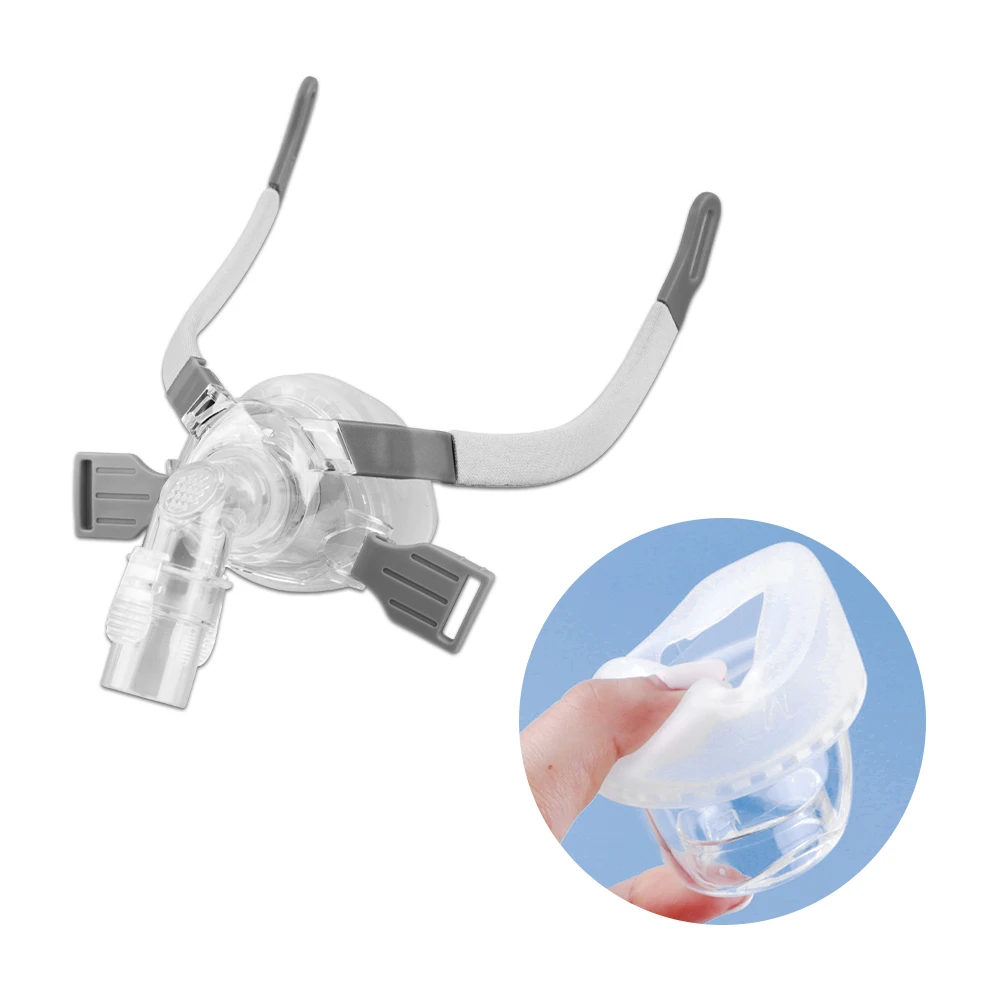 Назальная маска для CPAP, силиконовые гелевые подушечки для авто CPAP, апноэ во сне, носовая маска, губка против храпа, аксессуары для маски для рта