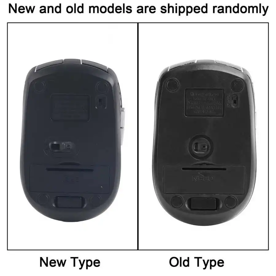 2.4G ماوس لاسلكي الكمبيوتر المحمول ملحقات الألعاب البصرية مع قابل للتعديل DPI 250Hz ماوس بصري