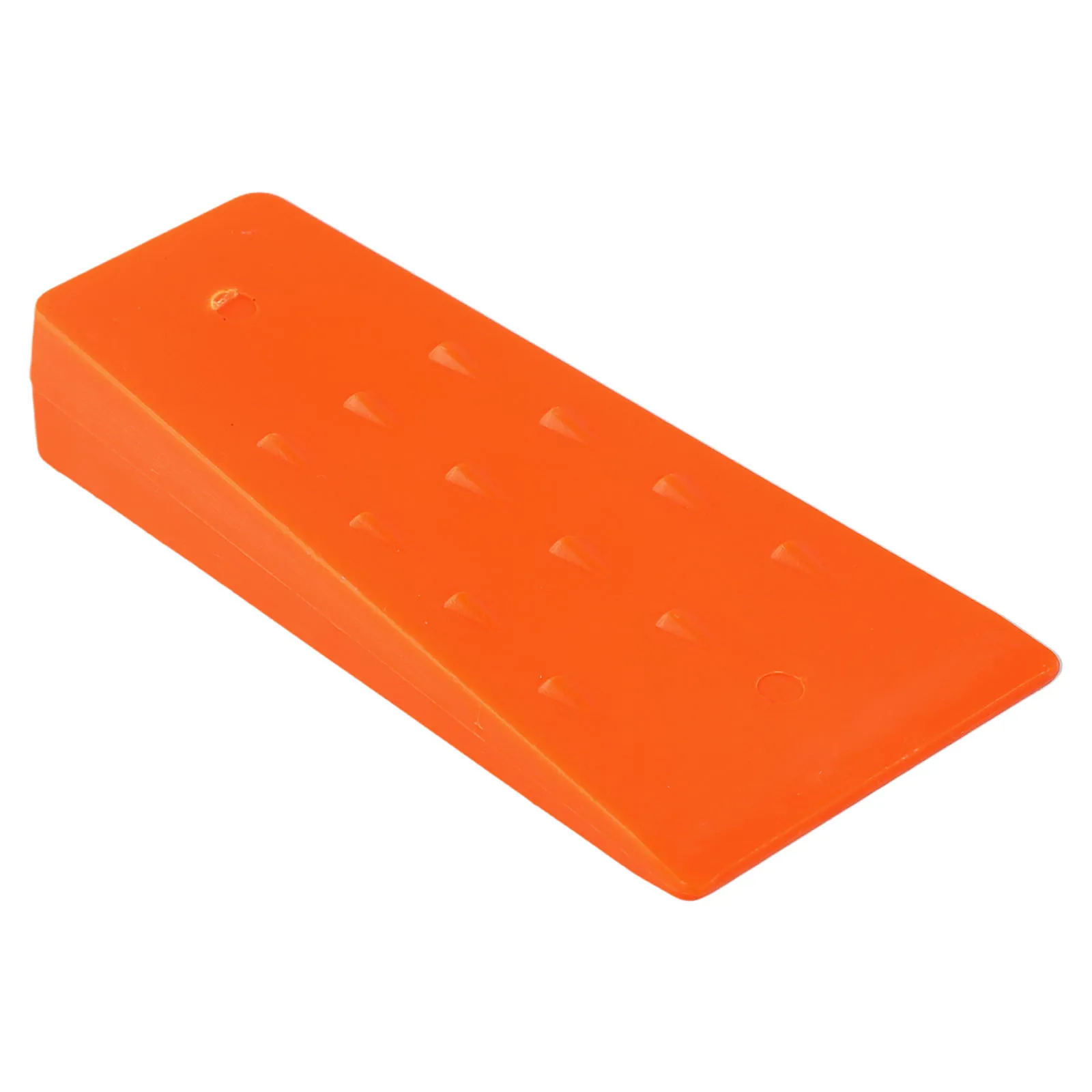 Venda quente mais novo prático corte cunhas ferramenta suprimentos acessório de plástico abs confiável registro resistente laranja 14x5x2cm