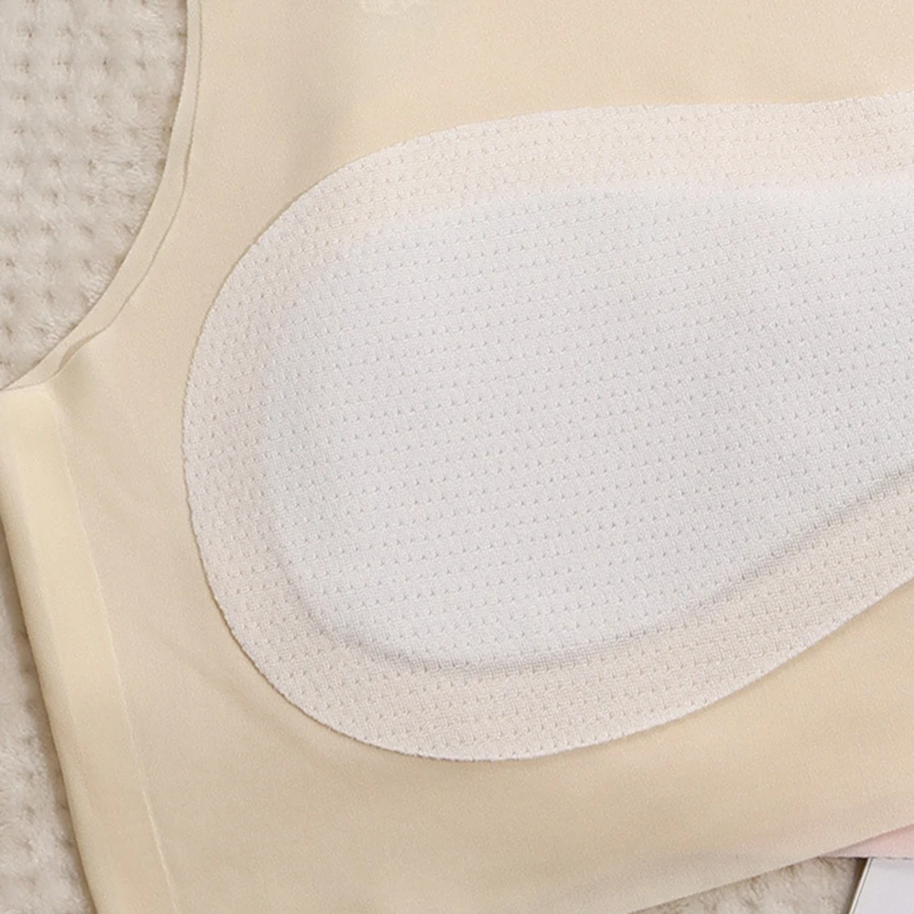 

Casual Daily Use Breathable Underwear Sleeveless Top Yellow Casual Style Different Tag Sizes High Stretch Elasticity
