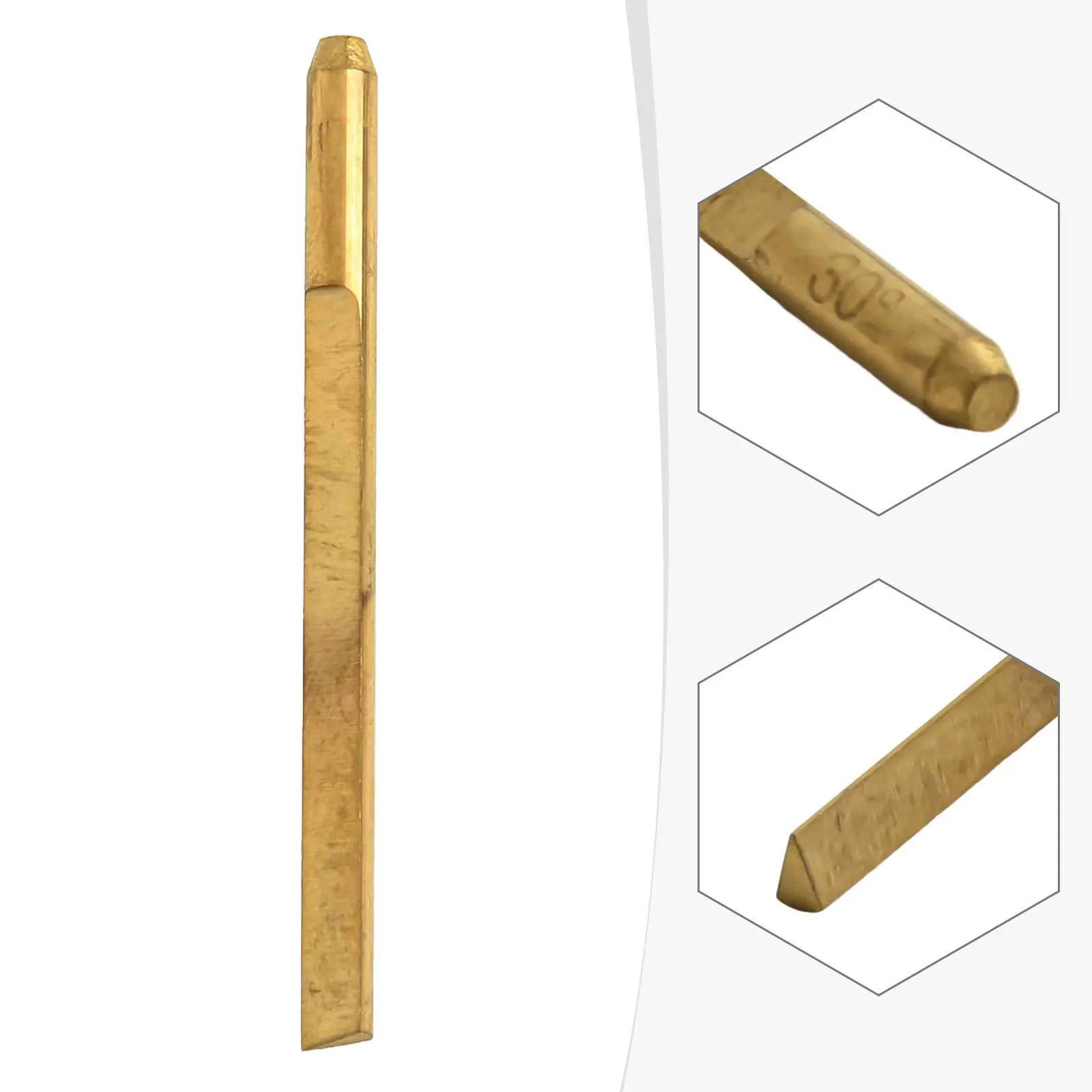 Pneumatic Steel Triangle Graver with Steel Spatula Suitable for Jewelry Engraving Polishing Carving and Hand Etching