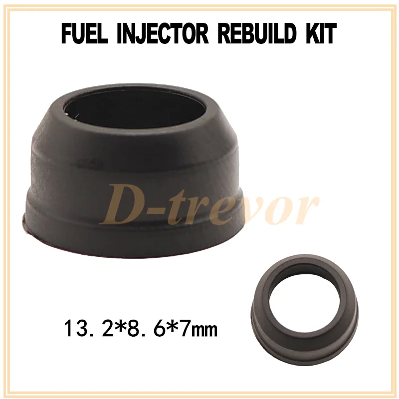 

500pieces 13.2*7*8.6mm Fuel injector repair kits pintle cap for Delphi Ford GMC Chevy Truck 832-11203 FJ887 17113553 25317628