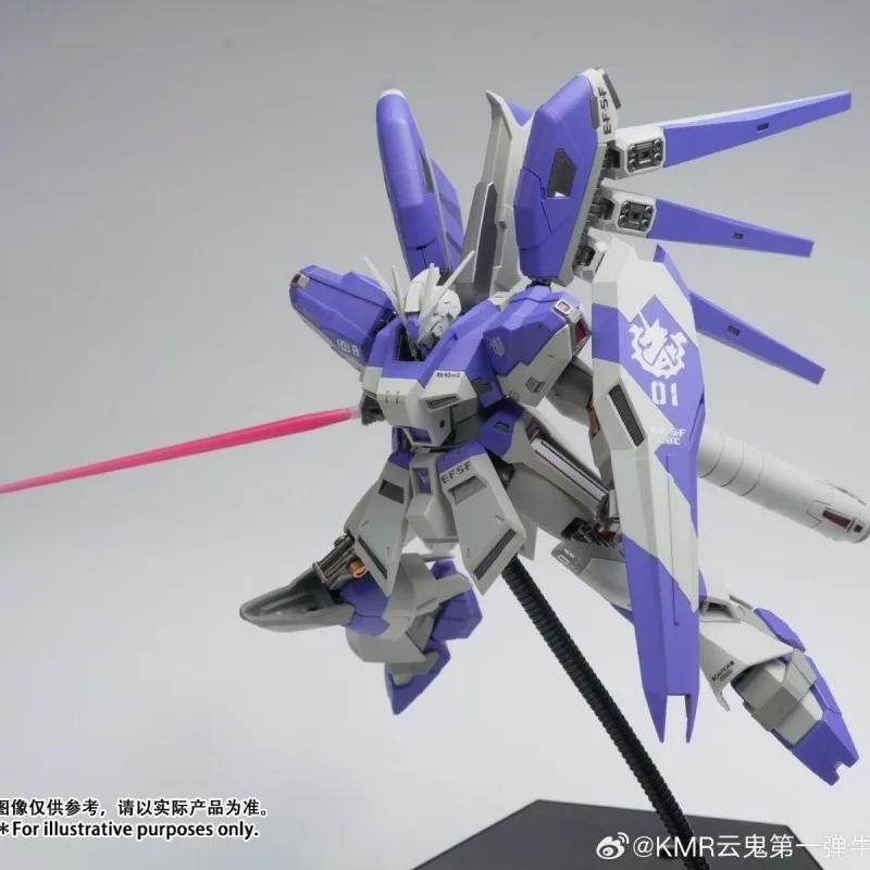 En stock YUNGUI KMR HI-V HG 1/144 marco de aleación terminado Mega Cannon Kit de modelo de ensamblaje Robot articulado figura de acción juguete para regalo