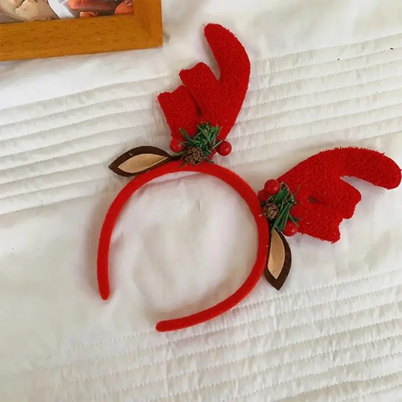 A3PB Elastic Christmas Pristband Pristmap Children Hoop Hoop Creative Pattern Headgear